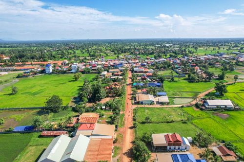 ទេសភាពជនបទ ស្រុកក្រគរ ខេត្តពោធិ៍សាត់